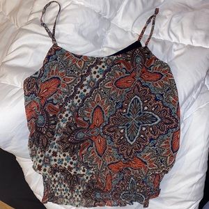 Multi-print tank top